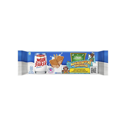 Britannia Milk Bikis Biscuit : 500 g