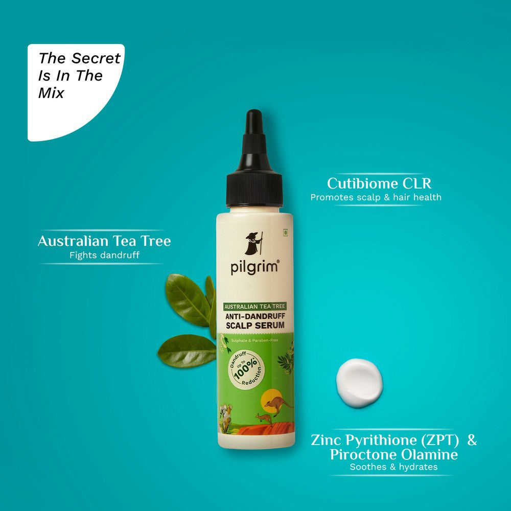 Pilgrim Australian Tea Tree Anti-Dandruff Scalp Hair Serum : 100 ml