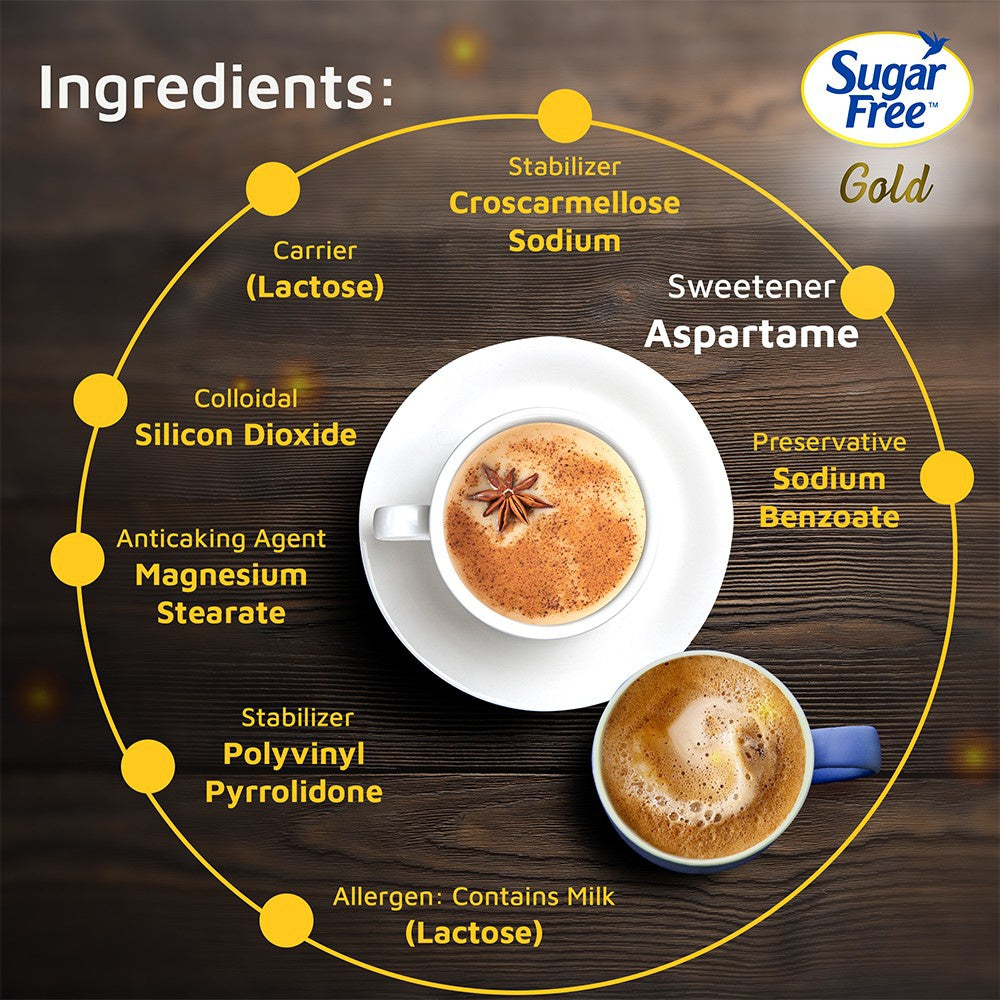 Sugar Free Gold Sweetener : 500 tablets