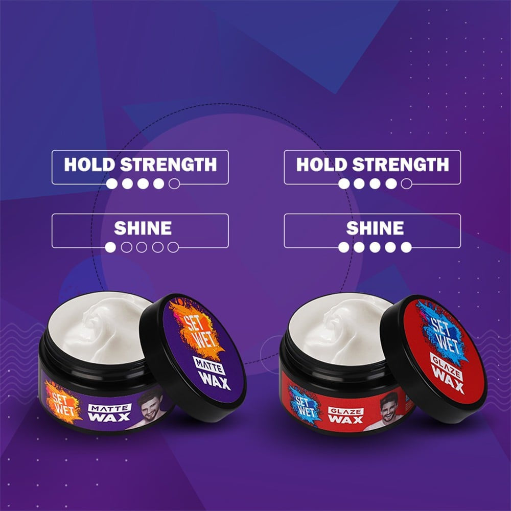 Set Wet Matte Hair Wax : 60 g