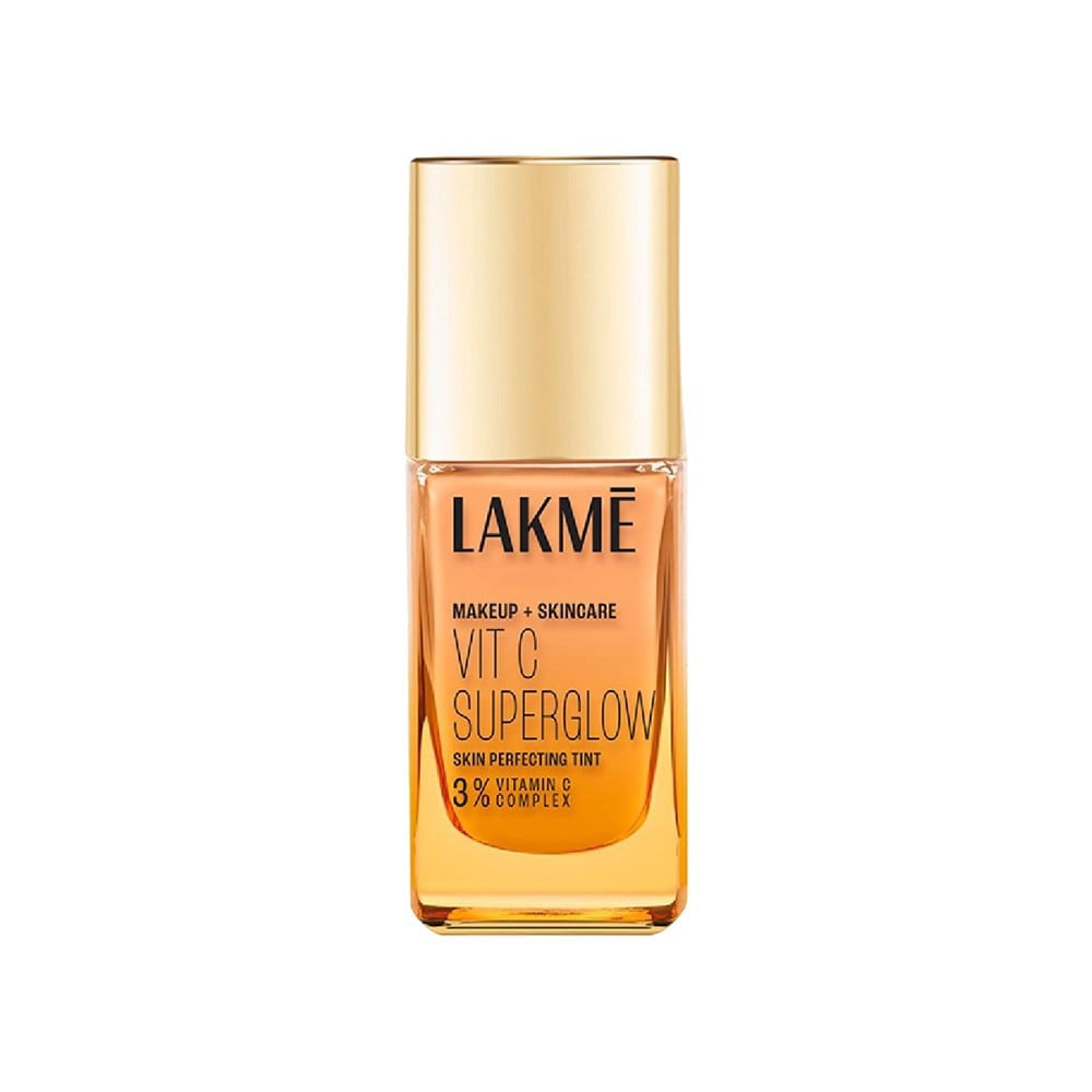 Lakme Makeup+ Skincare Vitamin C SuperGlow Foundation (Warm Natural) : 25 ml