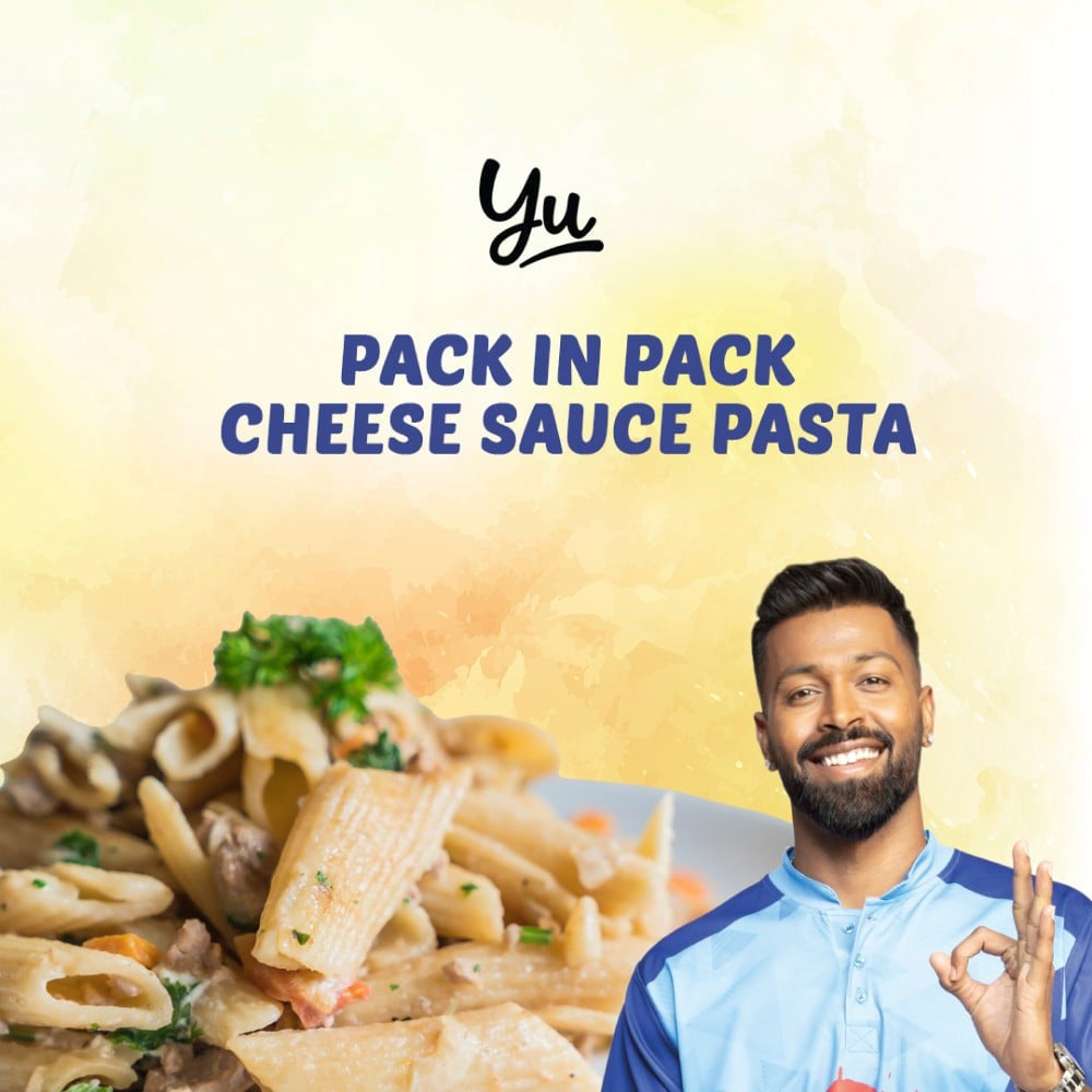 Yu Cheese Sauce Instant Wheat Pasta (Penne) : 4 x 65 g