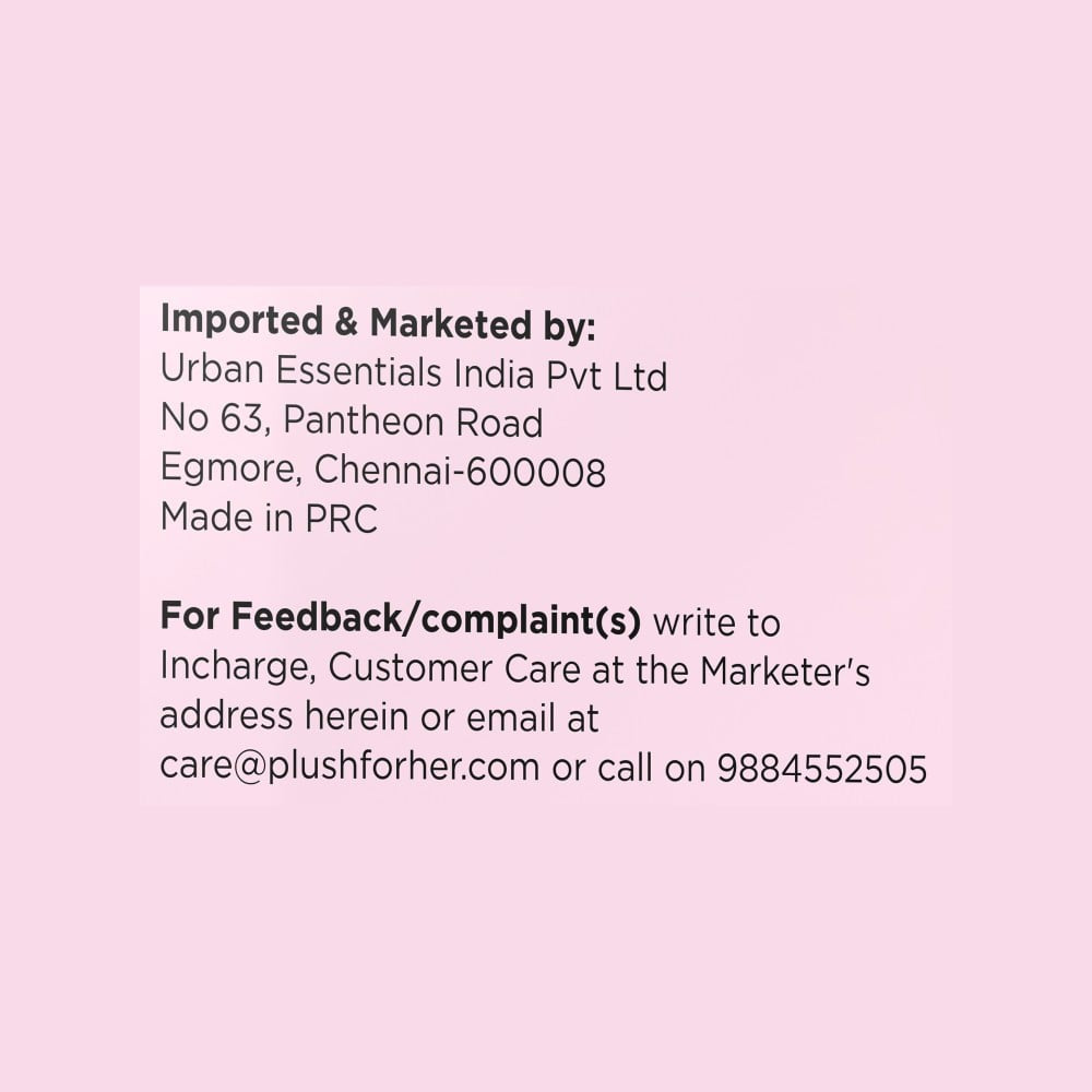 Plush Teen Sanitary Pads (with Elevated Core) : 12 pieces