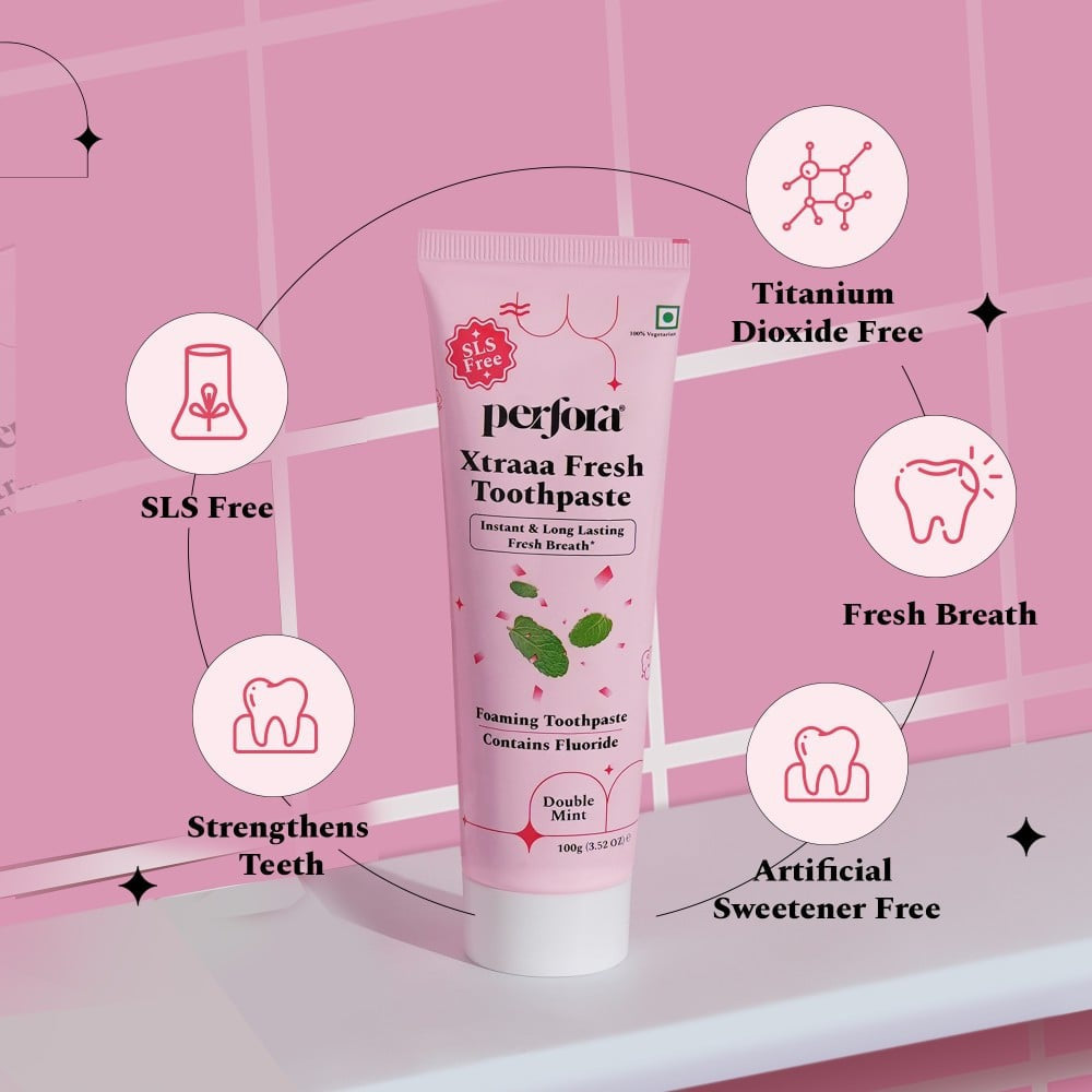Perfora Xtraaa Fresh Toothpaste (Double Mint) : 100 g