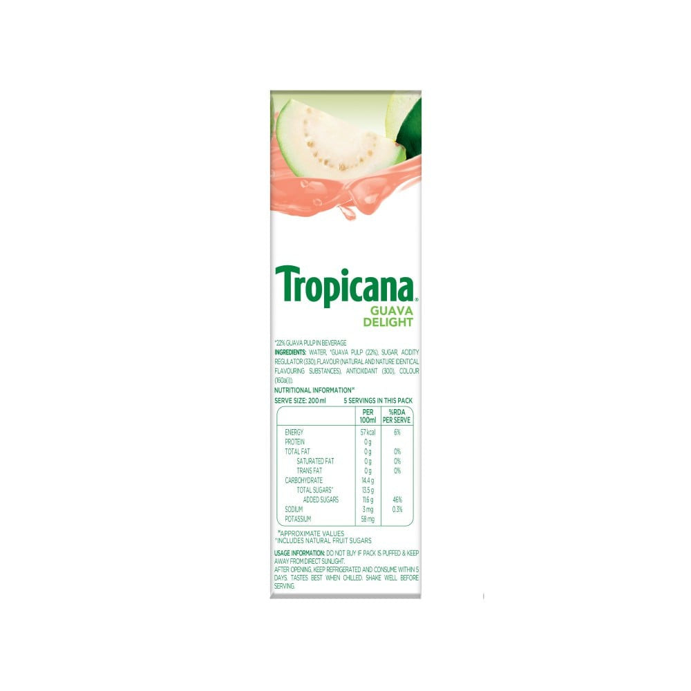 Tropicana Guava Delight Juice : 1 ltr