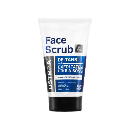Ustraa De-Tan Face Scrub : 100 g