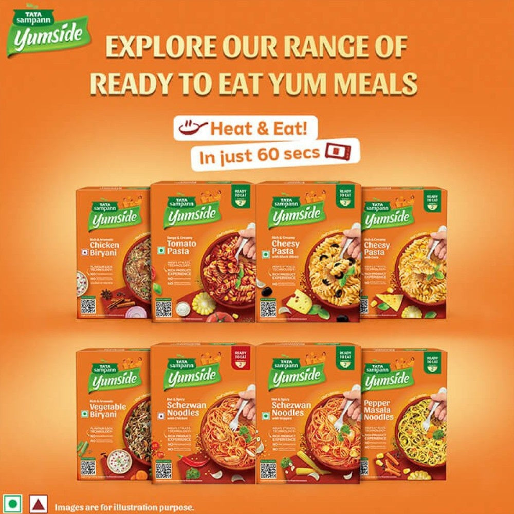Tata Sampann Yumside Schezwan Noodles With Veggies - Ready to Eat : 285 g