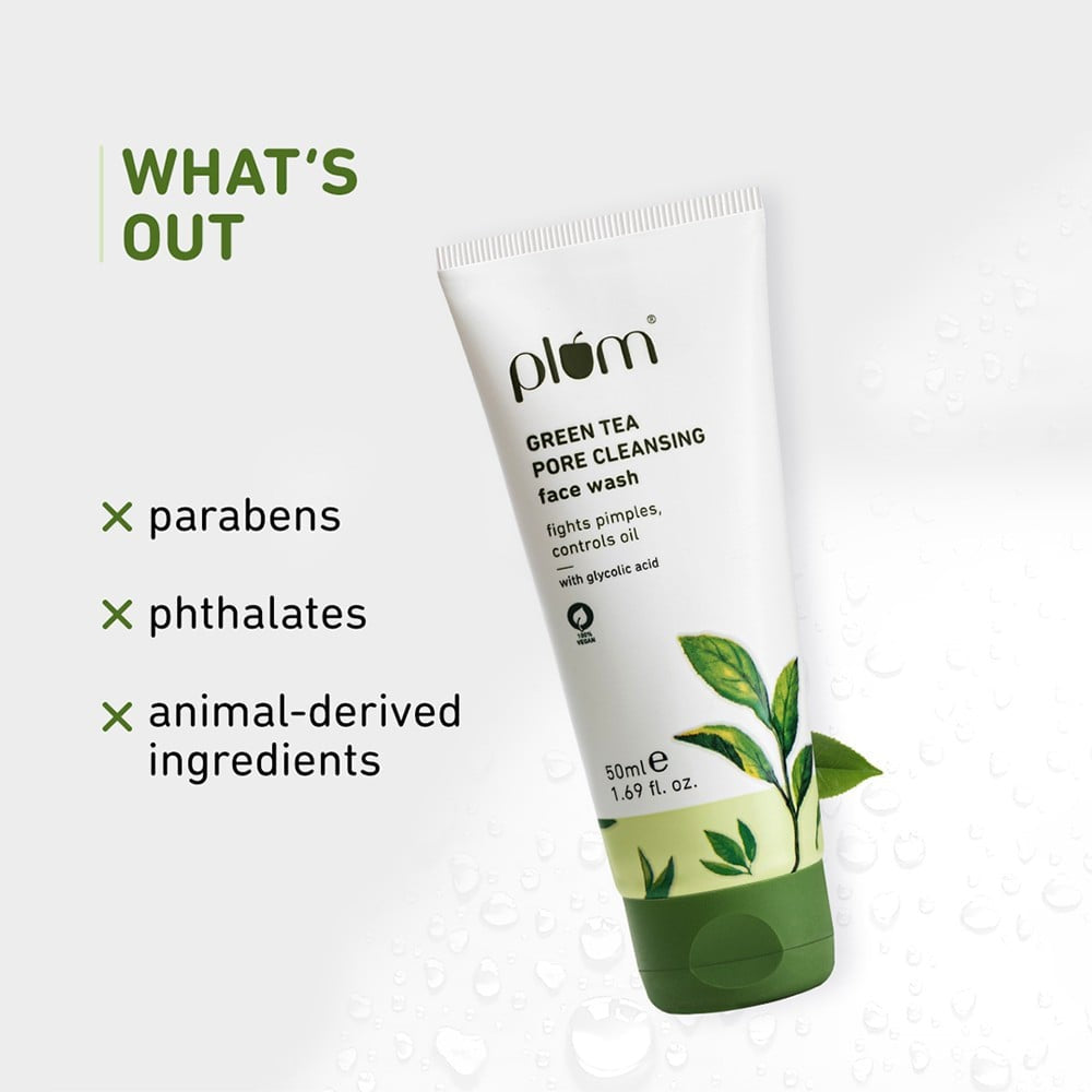 Plum Green Tea Pore Cleansing Face Wash : 50 ml