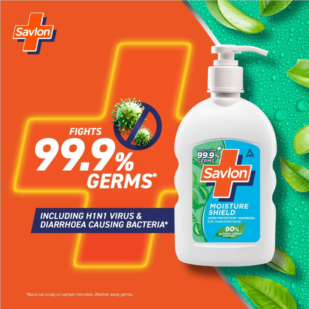 Savlon Moisture Shield Germ Protection Hand Wash : 200 ml