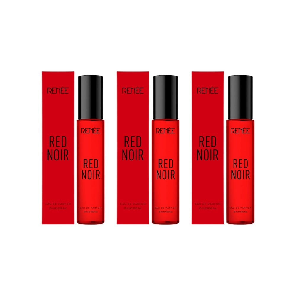 Renee Red Noir Women's Perfume (Red Noir) - Pack of 3 : 3 x 15 ml