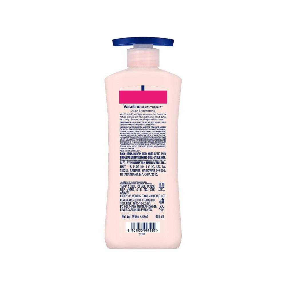 Vaseline Daily Brightening Body Lotion : 400 ml