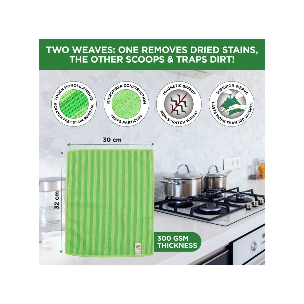 Scotch Brite Scrubby Kitchen Microfiber Cloth : 1 piece