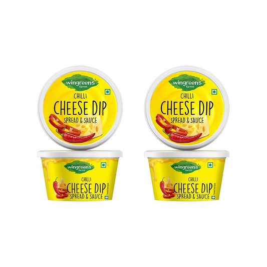 Wingreens Farms Chilli Cheese Dip - Pack of 2 : 2 x 180 g