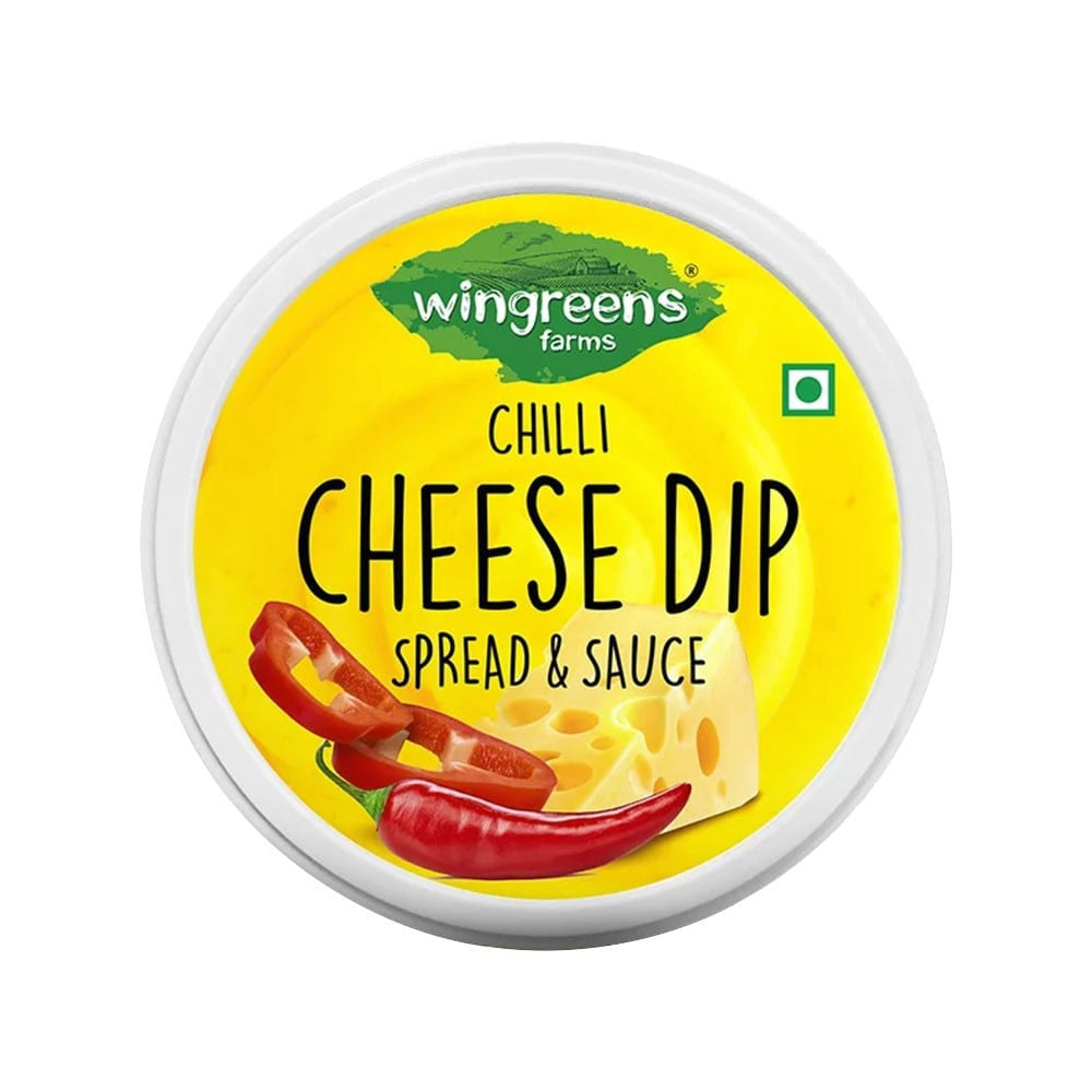 Wingreens Farms Chilli Cheese Dip - Pack of 2 : 2 x 180 g