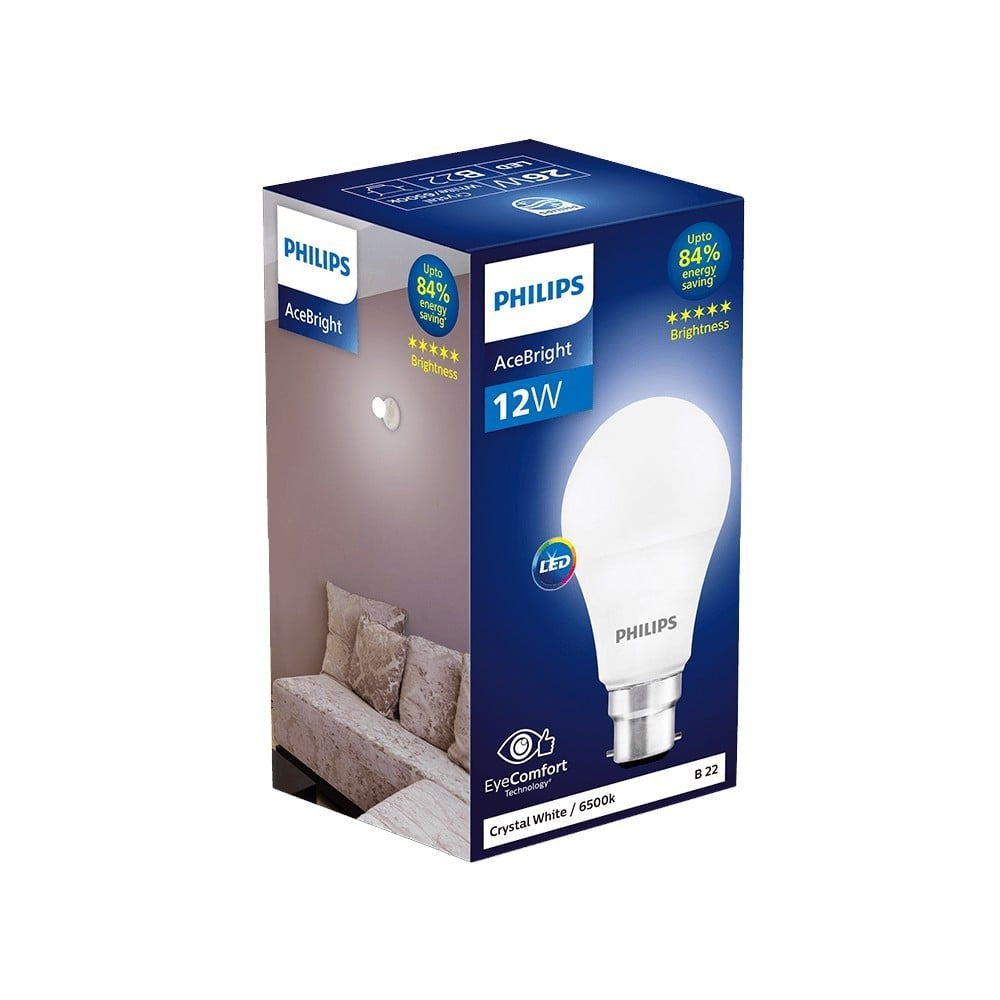 Philips Lighting 12W LED Bulb (Crystal White) : 1 unit