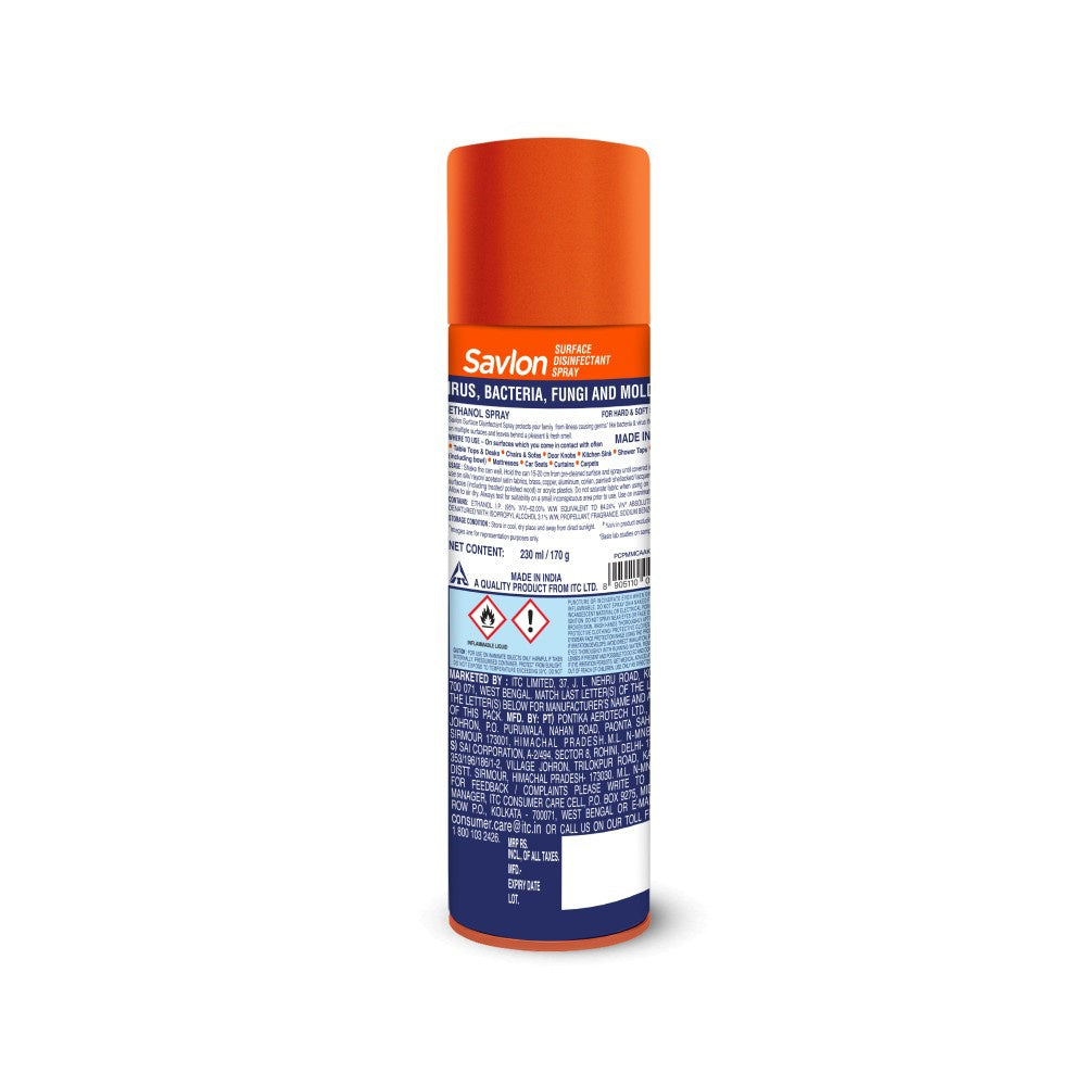 Savlon Surface Disinfectant Spray : 170 g