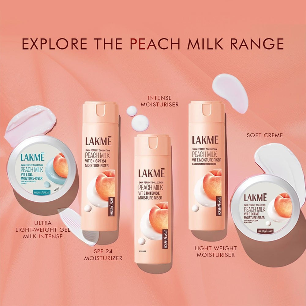 Lakme Peach Milk Moisturizing Cream : 300 g