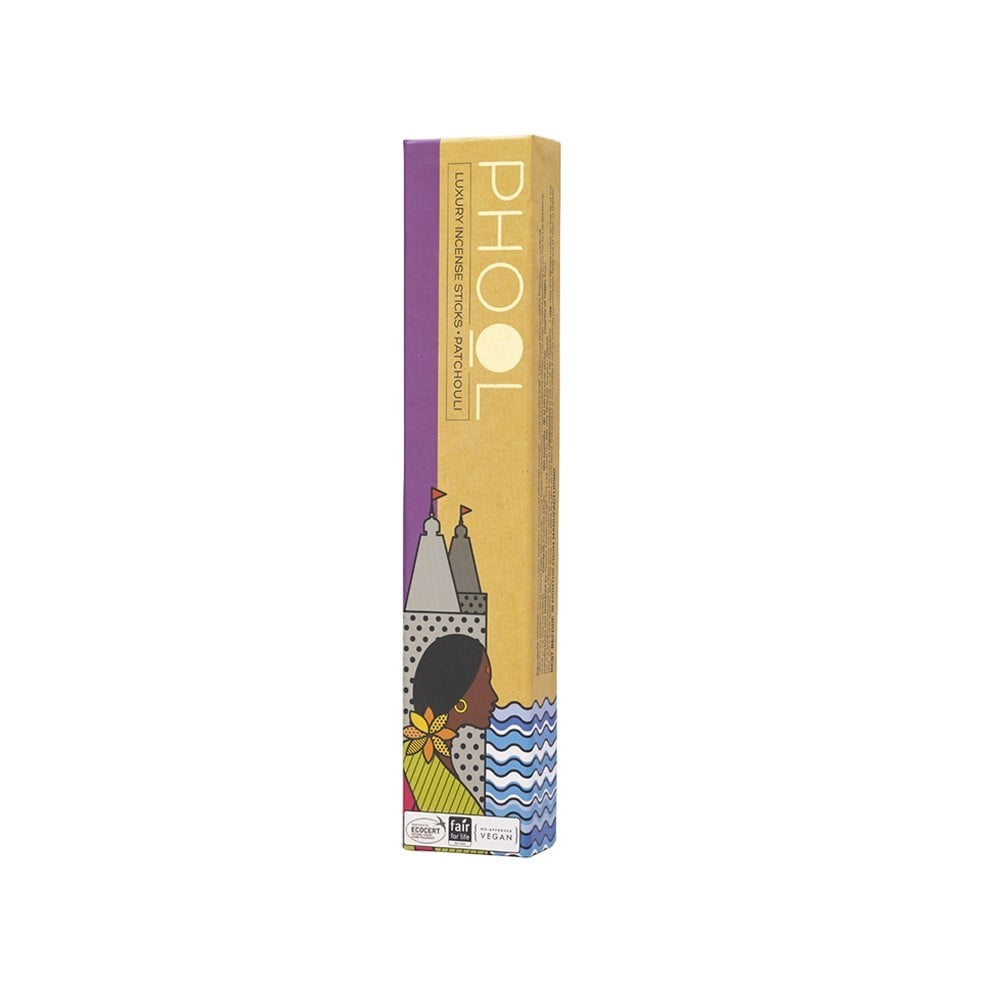 Phool Patchouli Incense Sticks / Agarbatti : 1 pack (40 pieces)