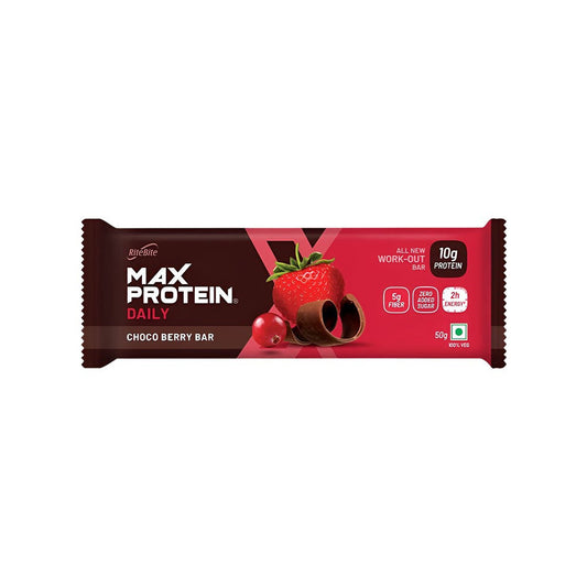 RiteBite Max Protein Daily Choco Berry Protein Bar : 50 g
