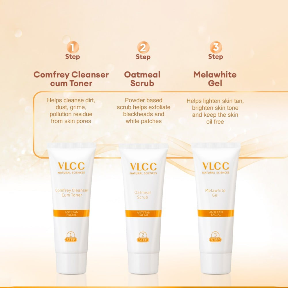VLCC Anti Tan Facial Kit - Pack of 2 : 2 x 60 g