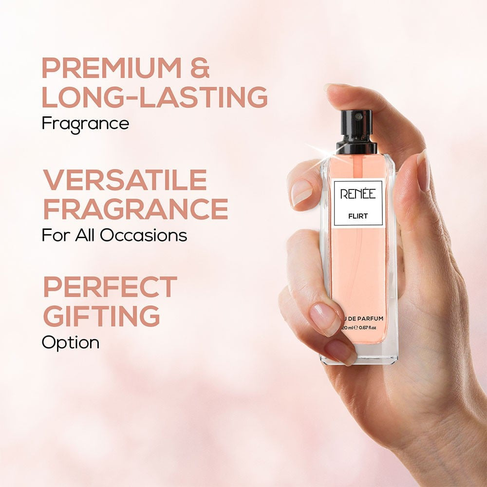 Renee Eau de Parfum (Flirt) - Pack of 3 : 3 x 20 ml