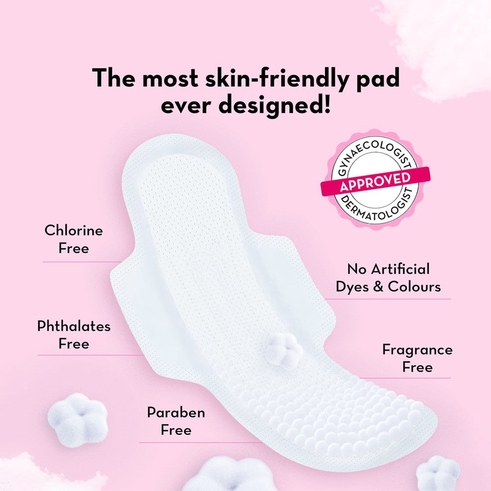 Plush LeakProof Super Saver Sanitary Pads : 32 pieces