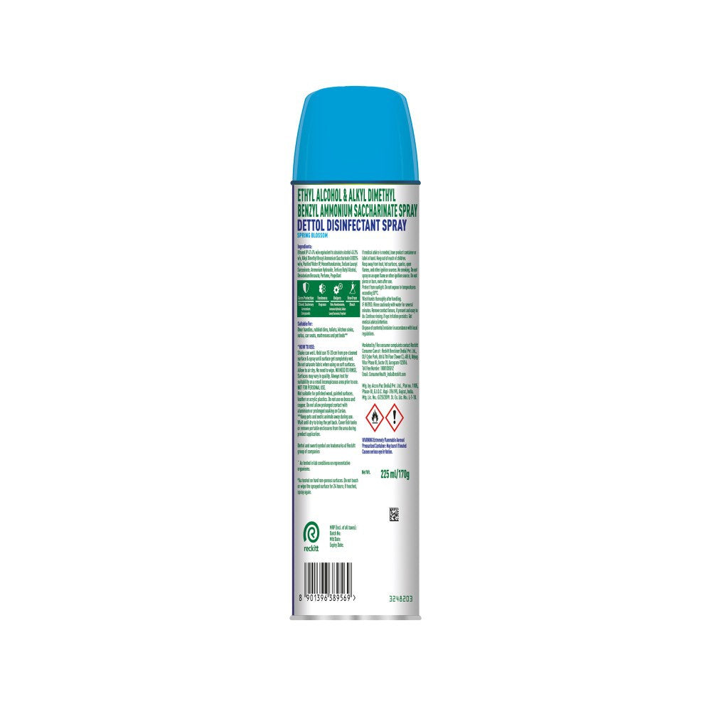 Dettol Multi-Purpose Disinfectant Spray - Pack of 2 : 2 x 170 g