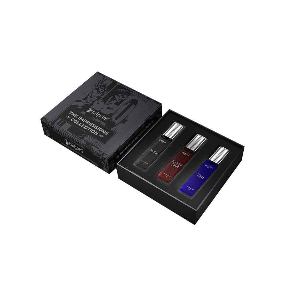 Pilgrim The Impressions Collection Men's Perfume (The Impressions Collection) : 3 x 20 ml