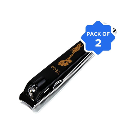 Vega Nail Clipper (Large) - Glitter - Pack of 2 : 2 x 1 unit