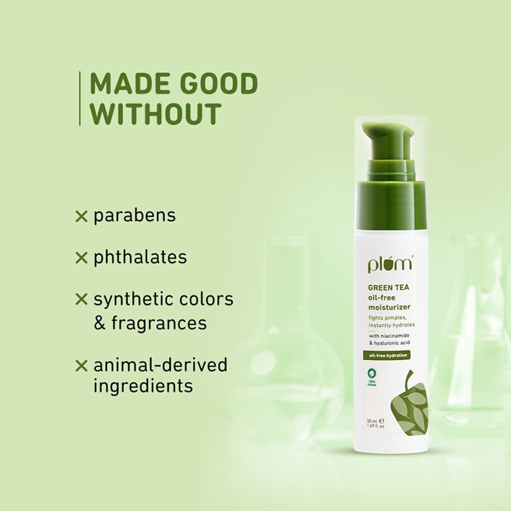 Plum Green Tea Oil & Fragrance Free Moisturizing Cream : 50 ml