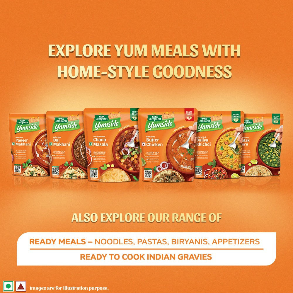 Tata Sampann Yumside Delhi Style Dal Makhani - Ready to Eat : 285 g