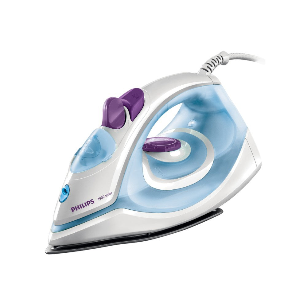Philips Domestic Easy Speed GC1905 Steam Iron 1300W (Blue) : 1 unit