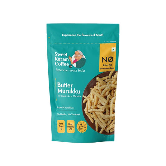 Sweet Karam Coffee Butter Murukku Namkeen : 95 g