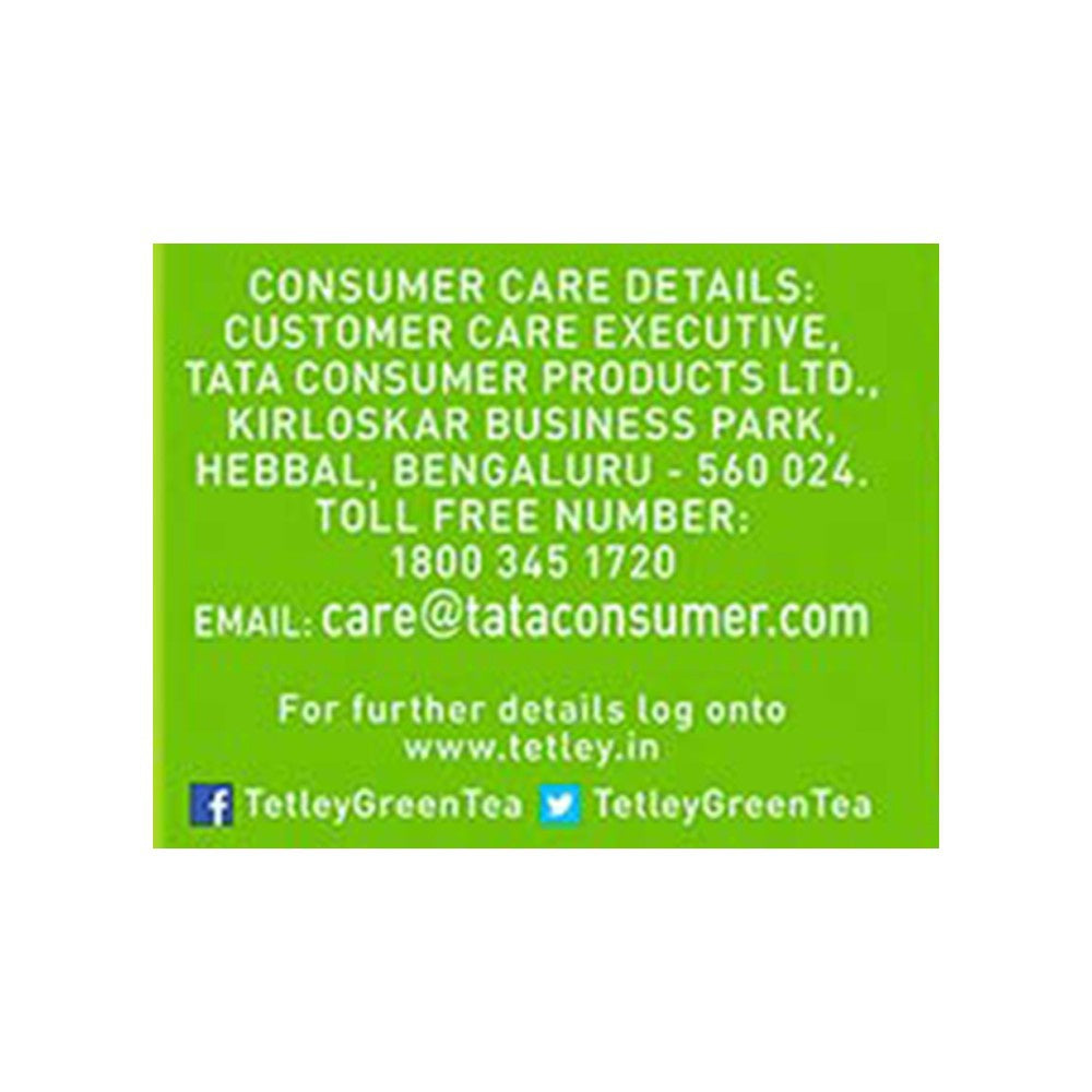 Tetley Ginger, Lemon & Mint Green Tea Bags (Immune with added Vitamin C) : 100 units