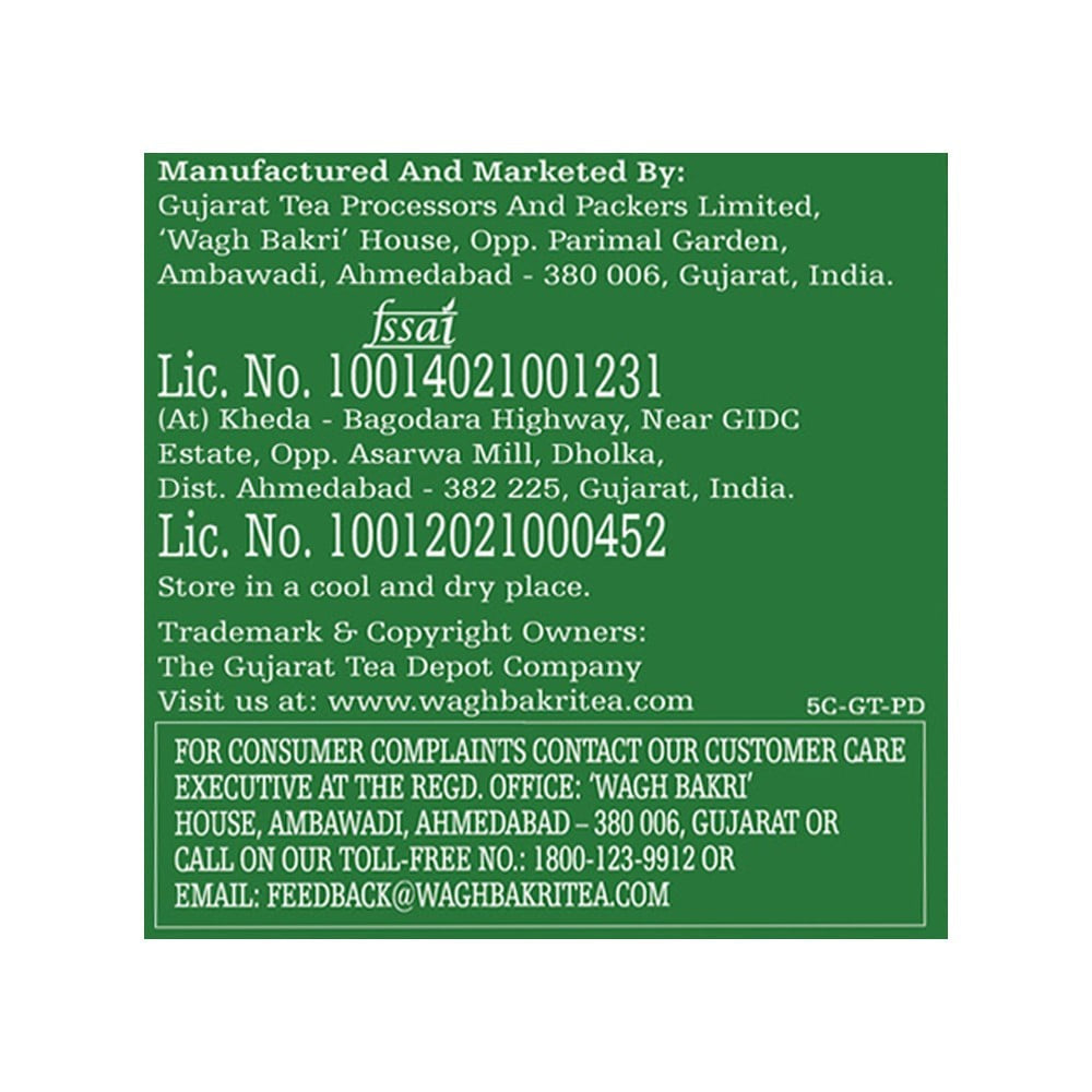 Wagh Bakri Tulsi Green Tea : 25 bags x 1.5 g