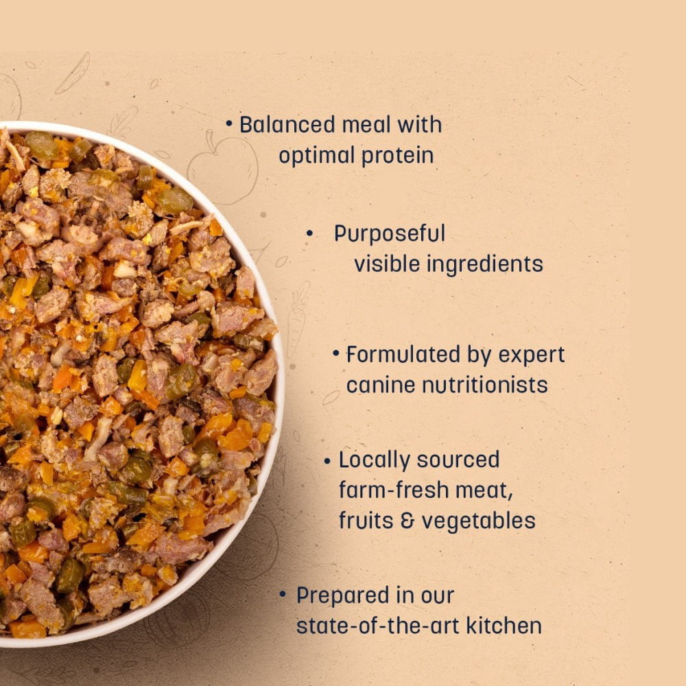 HUFT Sara's Wholesome Grain-Free Lamb & Apple Dog Food : 100 g