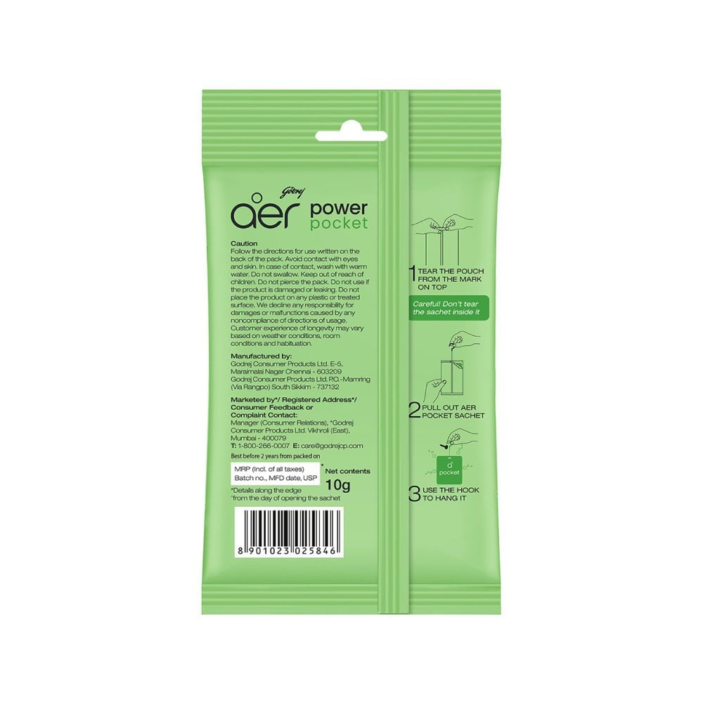Godrej Aer Power Pocket Floral Delight Air Freshener : 10 g