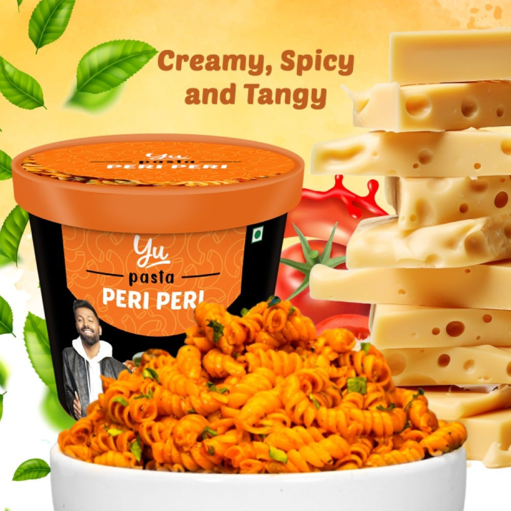 Yu Peri Peri Instant Pasta Cup : 60 g
