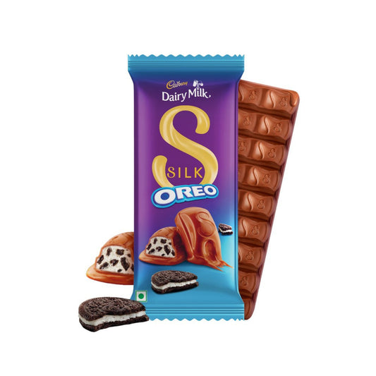 Cadbury Dairy Milk Silk Oreo Flavoured Chocolate Bar : 60 g