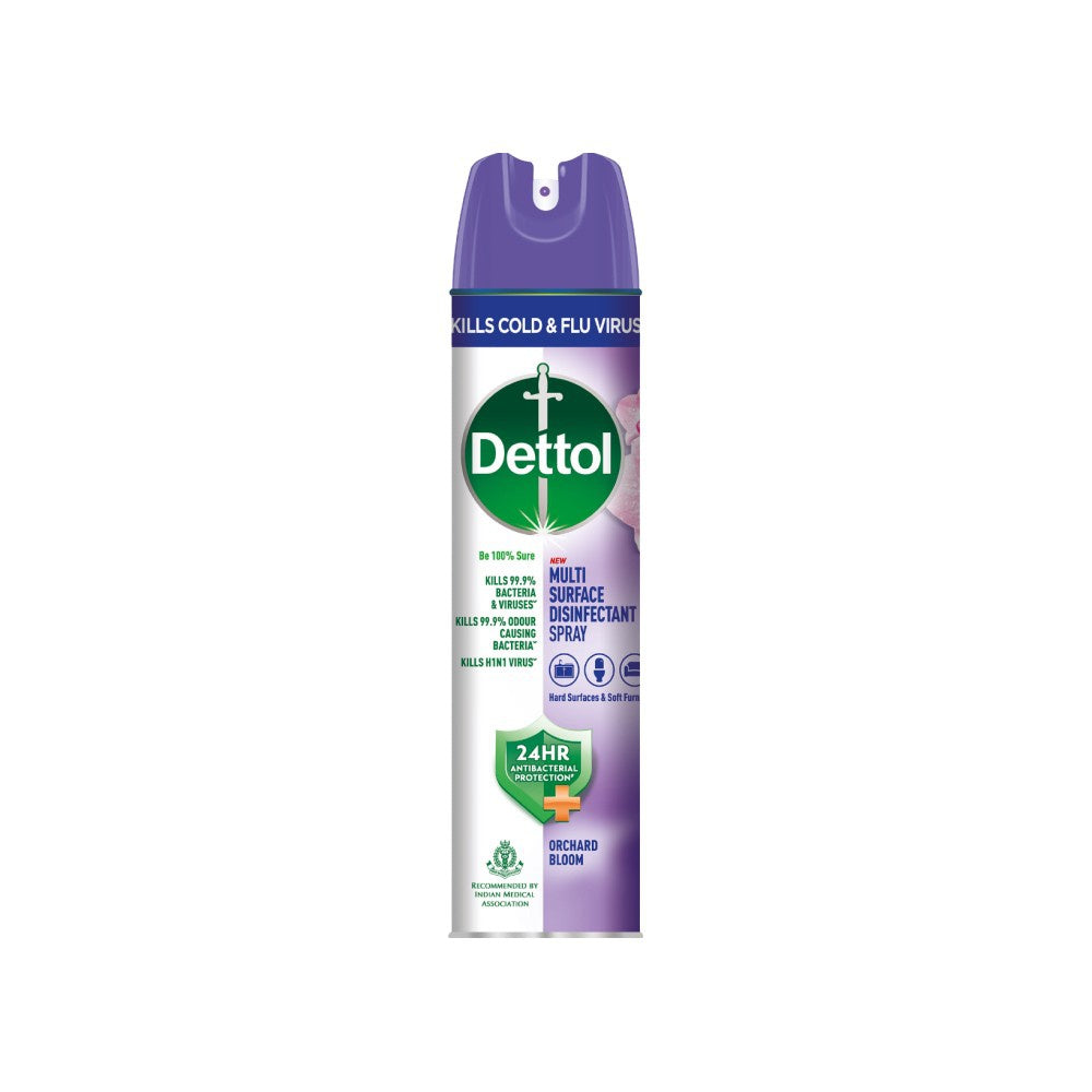 Dettol Multi Surface Sanitizer Disinfectant Spray : 170 g