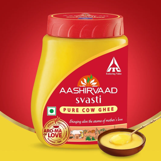 Aashirvaad Svasti Pure Cow Ghee : 500 ml
