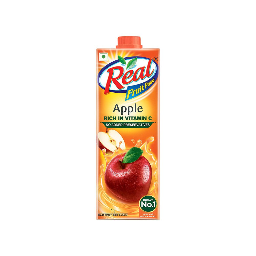 Real Fruit Power Apple Juice : 1 ltr