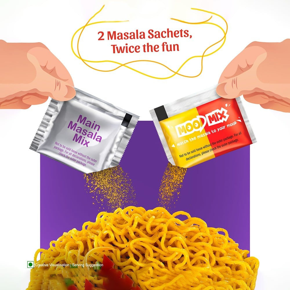 Yippee Mood Masala Instant Noodles : 260 g