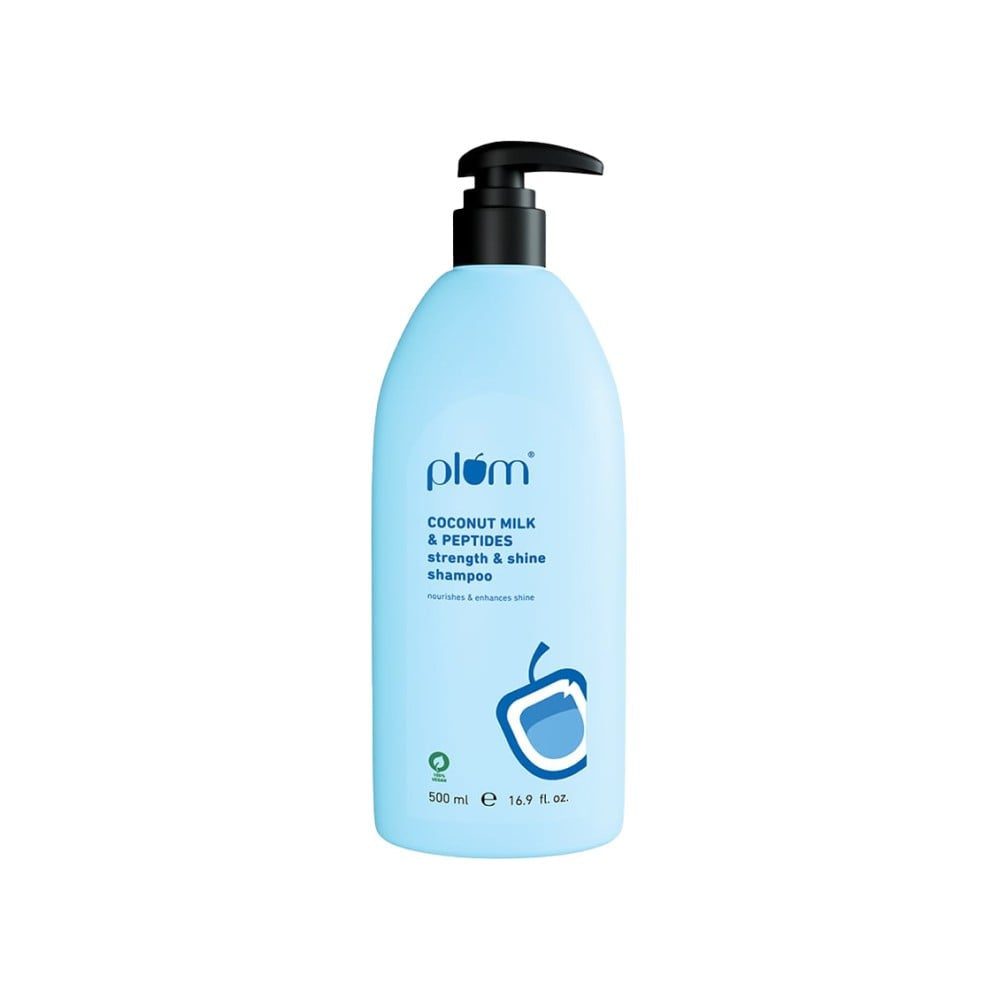 Plum Coconut Milk & Peptides Strength & Shine Shampoo : 500 ml