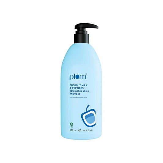 Plum Coconut Milk & Peptides Strength & Shine Shampoo : 500 ml