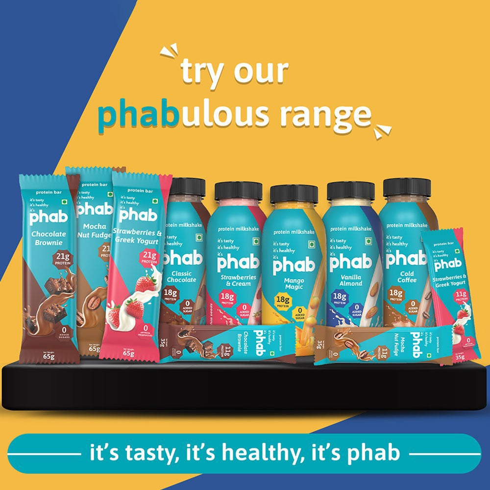 Phab Bajra Millet Crunchy Wafer Biscuit - Cookies & Cream : 3 x 30 g