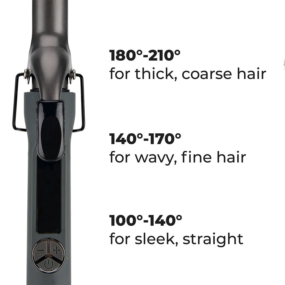 Winston Hair Curler Tong for Women (Grey, 60W) : 1 unit