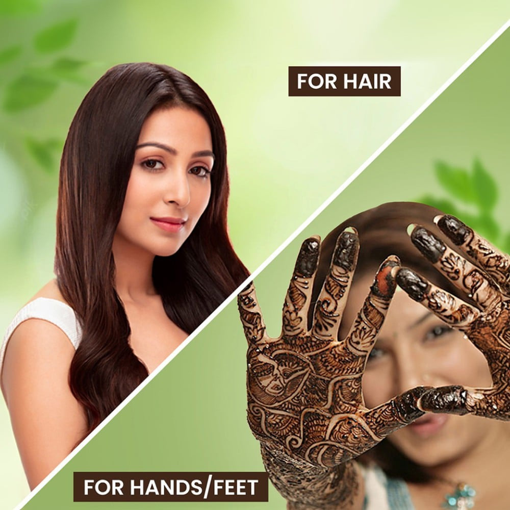 Godrej Nupur 100 % Pure Henna Hair Colour / Mehendi : 500 g