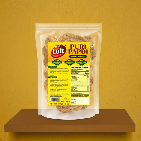Wah Luft Puri Papdi, (Approx 50 puris) : 200 g