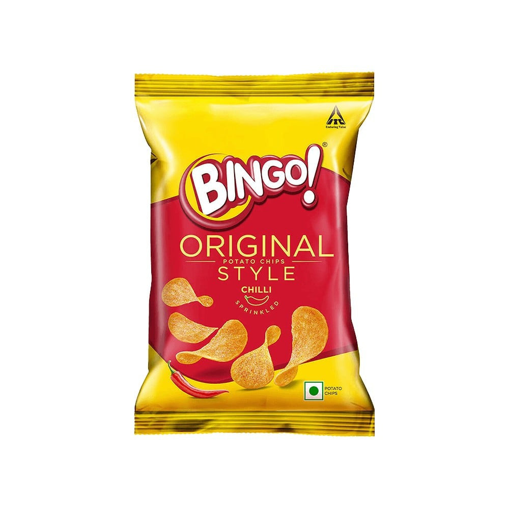 Bingo Original Style Chilli Sprinkled Potato Chips : 90 g